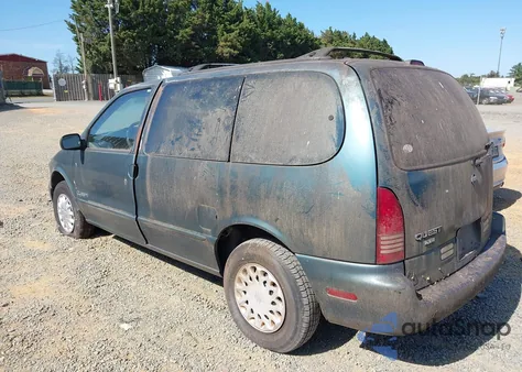 1997 Nissan Quest Gxe/Xe from USA, damaged, VIN 4N2DN1111VD850569